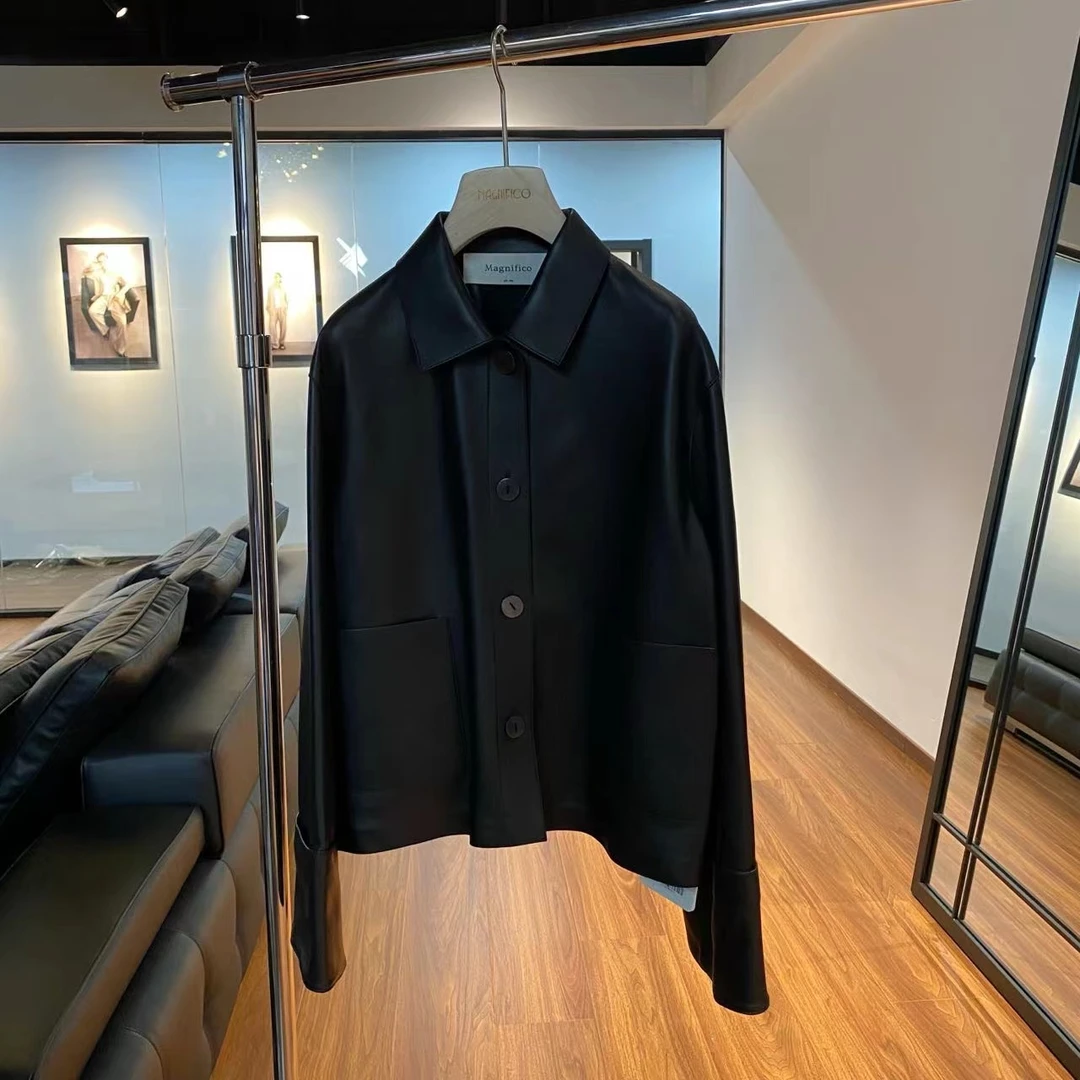 MNFK 2025 羊皮 皮衣 WT0879