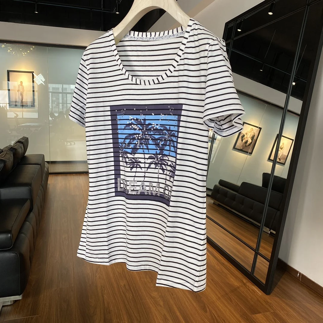 MNFK 休闲印花T恤 TX0045