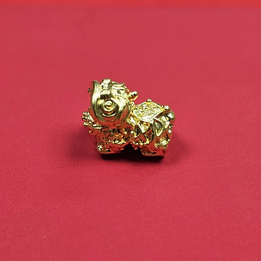 足金999素款小醒狮（配件）-CY1809