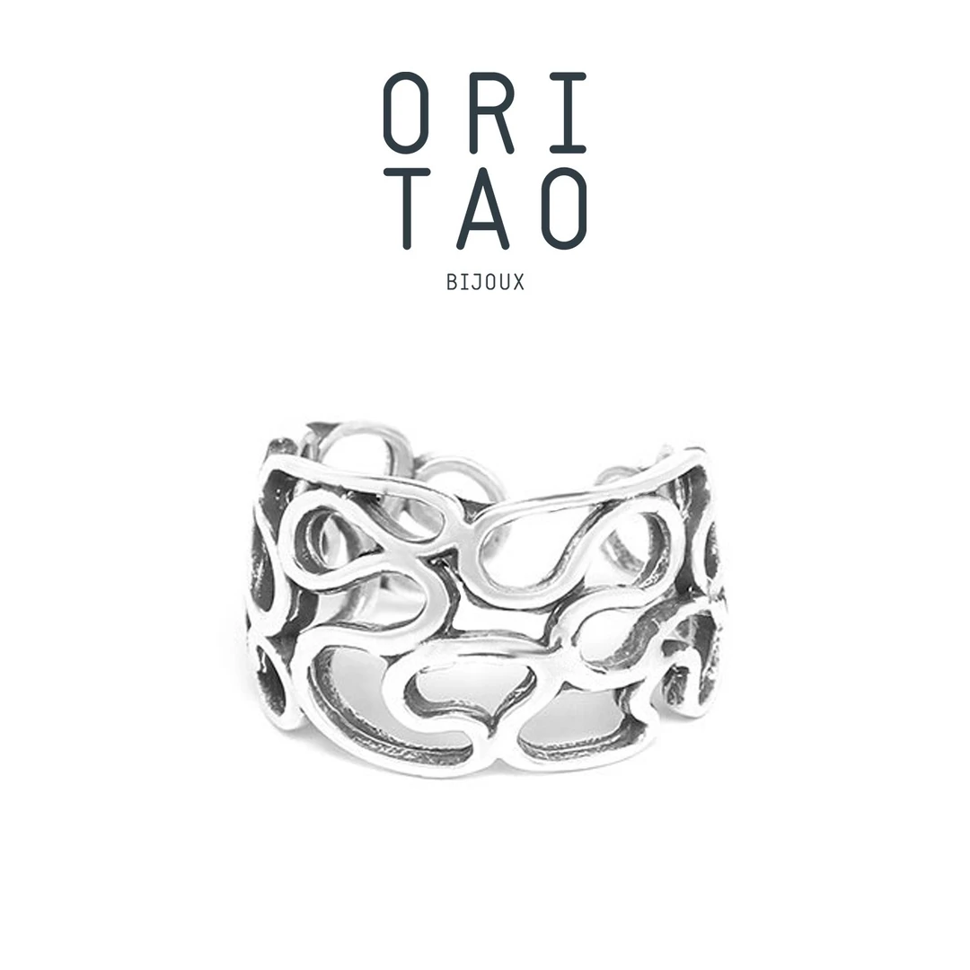 合金戒指  法国品牌ORI TAO 秘境系列 小众时尚开口可调节戒指