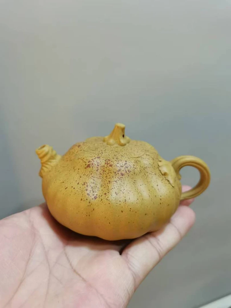 南瓜壶,原矿段泥手工精制220cc