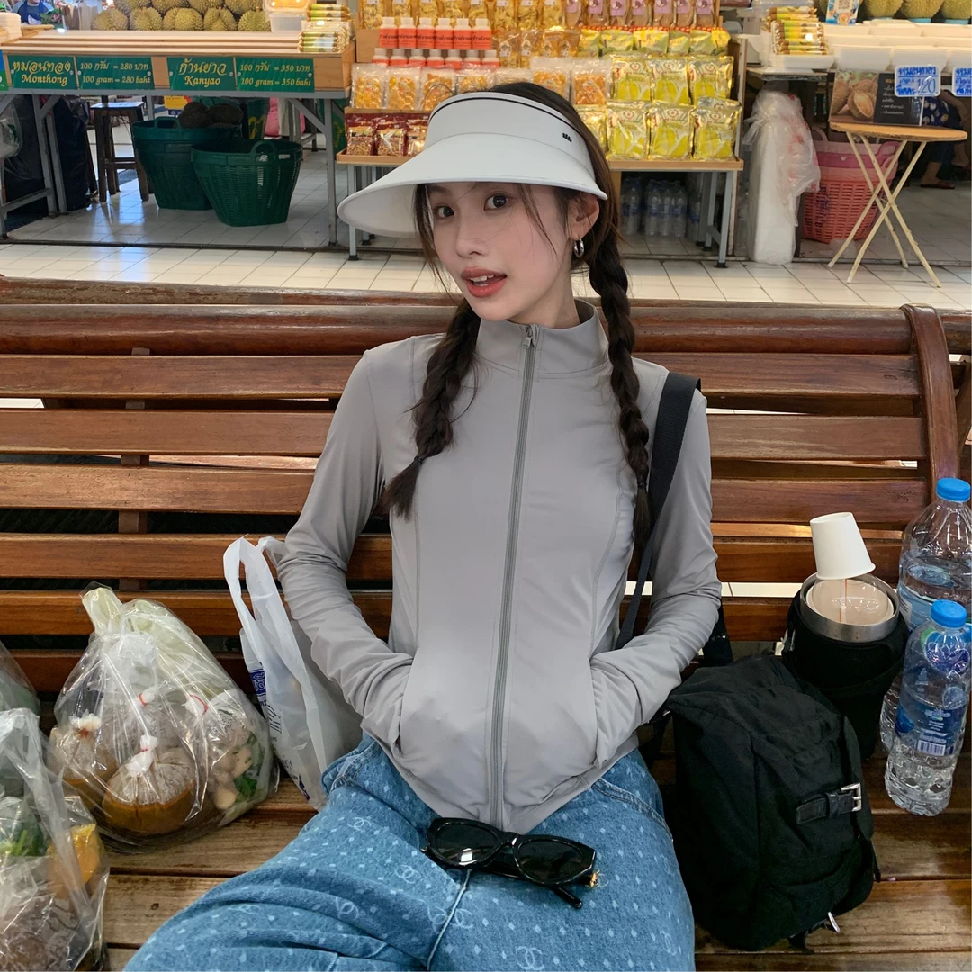 2024年春款 原纱型防晒衣 夏季轻薄防紫外线UPF50+凉感立领  FS02