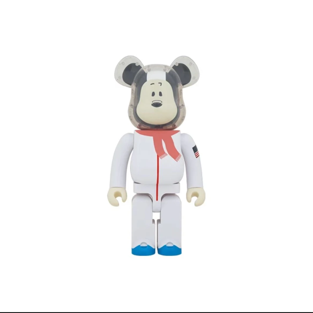 Bearbrick宇航员 史努比 积木熊1000% 潮流公仔
