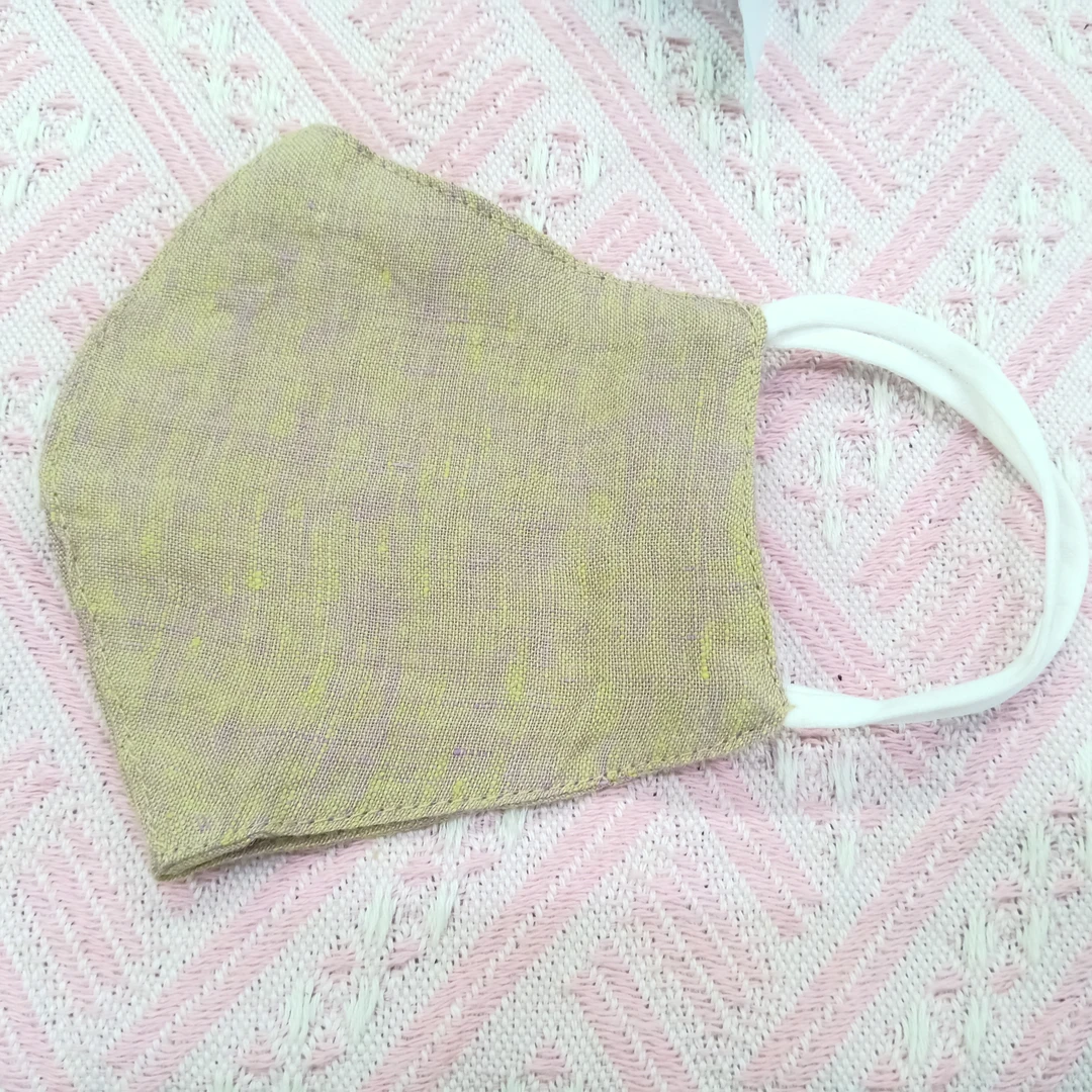 w811  金属色 汉麻口罩 对出