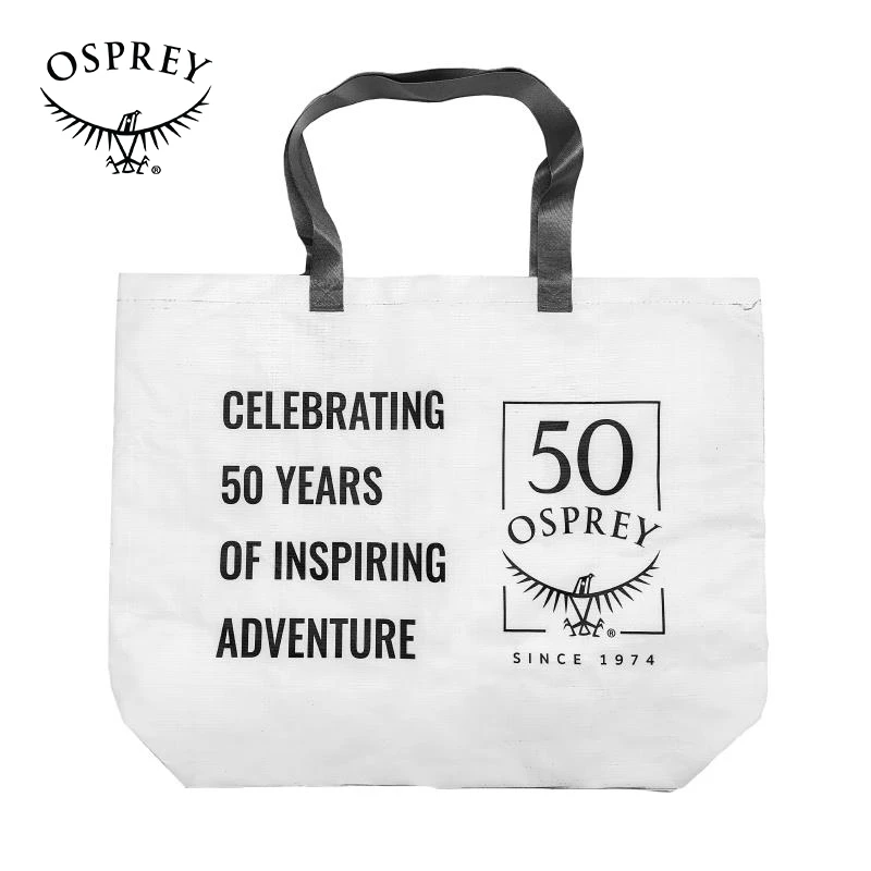 【OSPREY】小鹰50周年PVC袋单肩包手提便携简约百搭环保白色购物袋