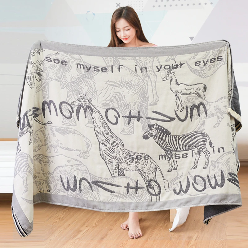 纯棉纱布浴巾柔软吸水全棉不掉毛家用男女成人洗澡加大裹巾大毛巾