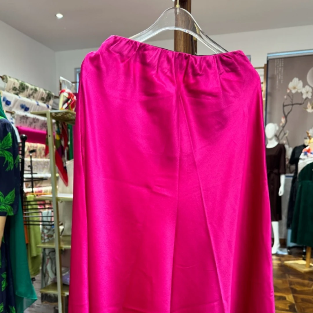 93%桑蚕丝鱼尾裙时尚百搭女士