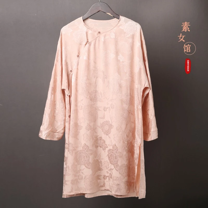23S723素女馆新款民族风女士太太服上衣