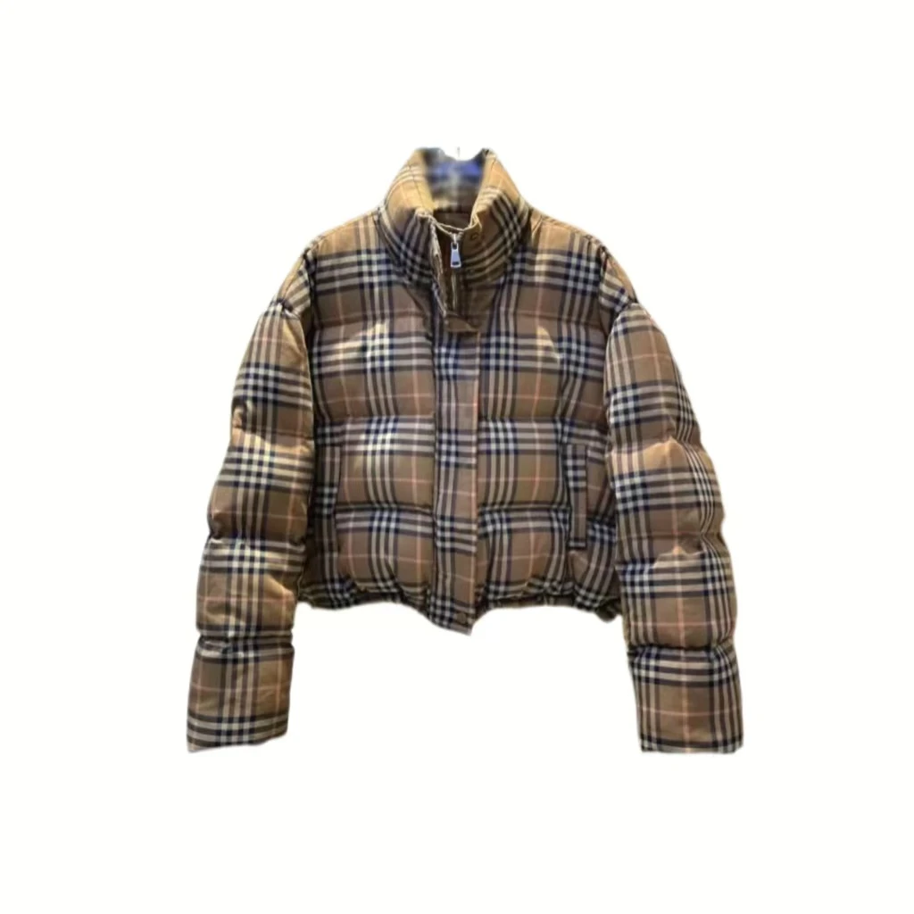 【专柜】格纹人生 时尚设计感休闲舒适羽绒服