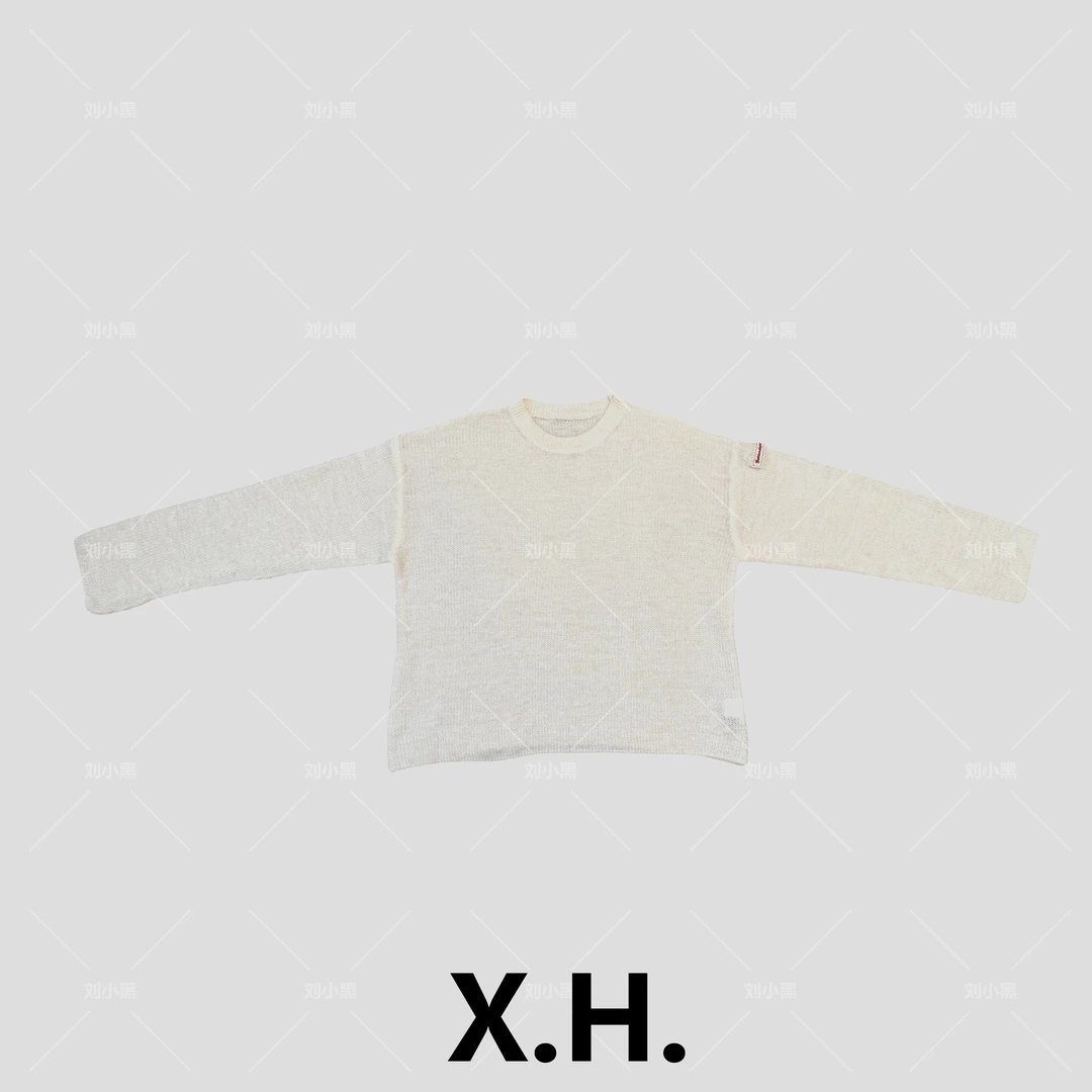 （清）杏色温柔休闲毛衣