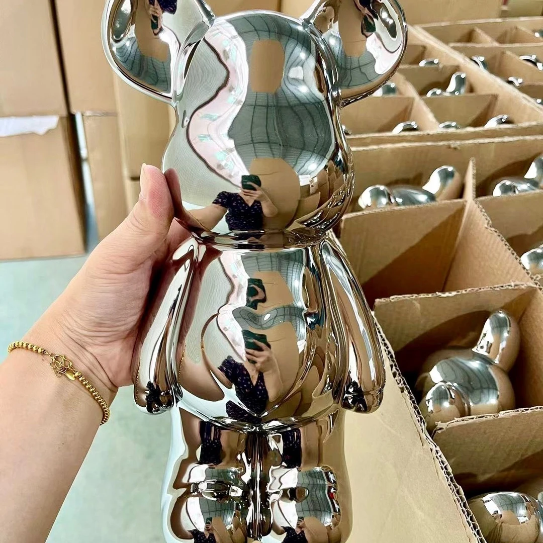 29厘米高微瑕网红暴力熊摆件客厅电视柜酒柜玄关装饰品