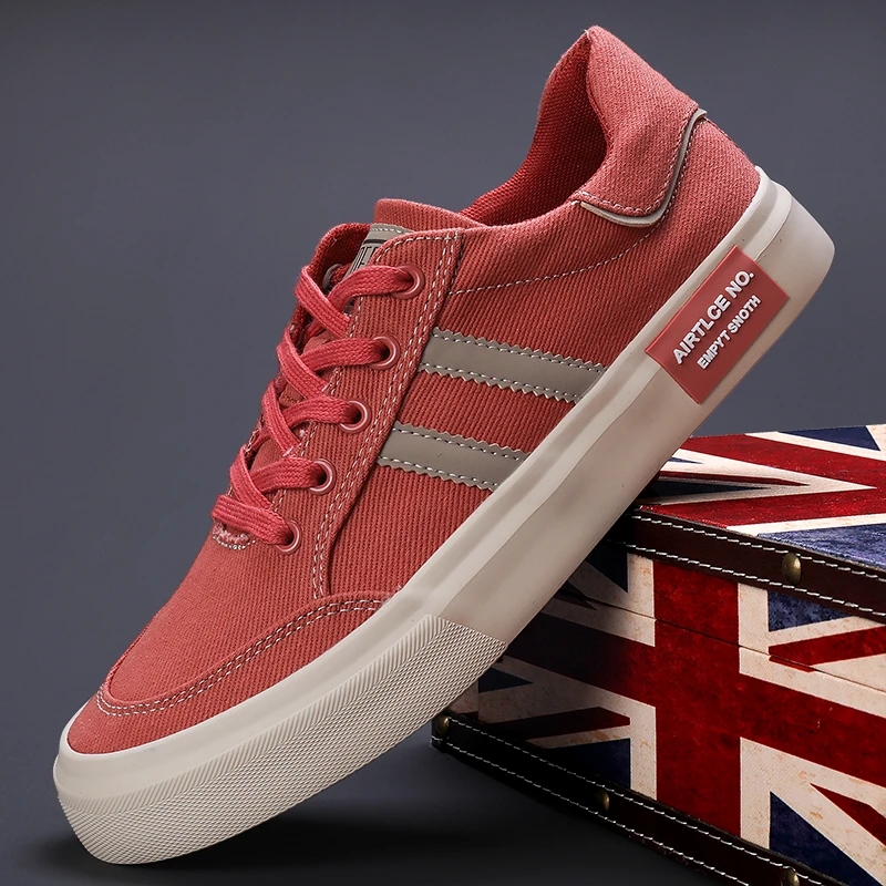 S24821帆布鞋男鞋子2024年新款布鞋休闲鞋春秋透气男士低帮板鞋潮