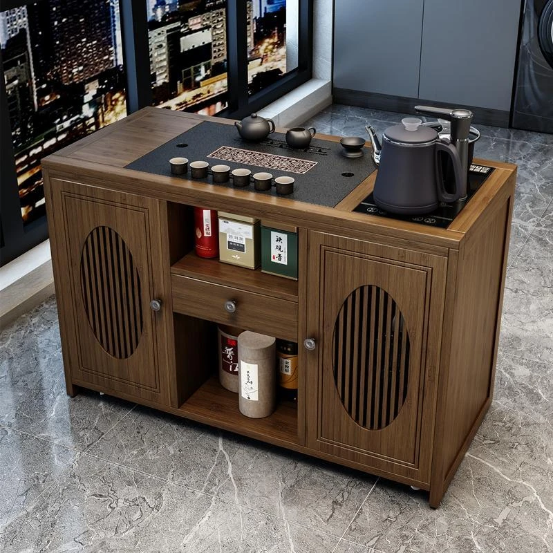 [小扬哥推荐]移动茶桌家用小茶台茶水柜茶车功夫茶几烧水壶一体