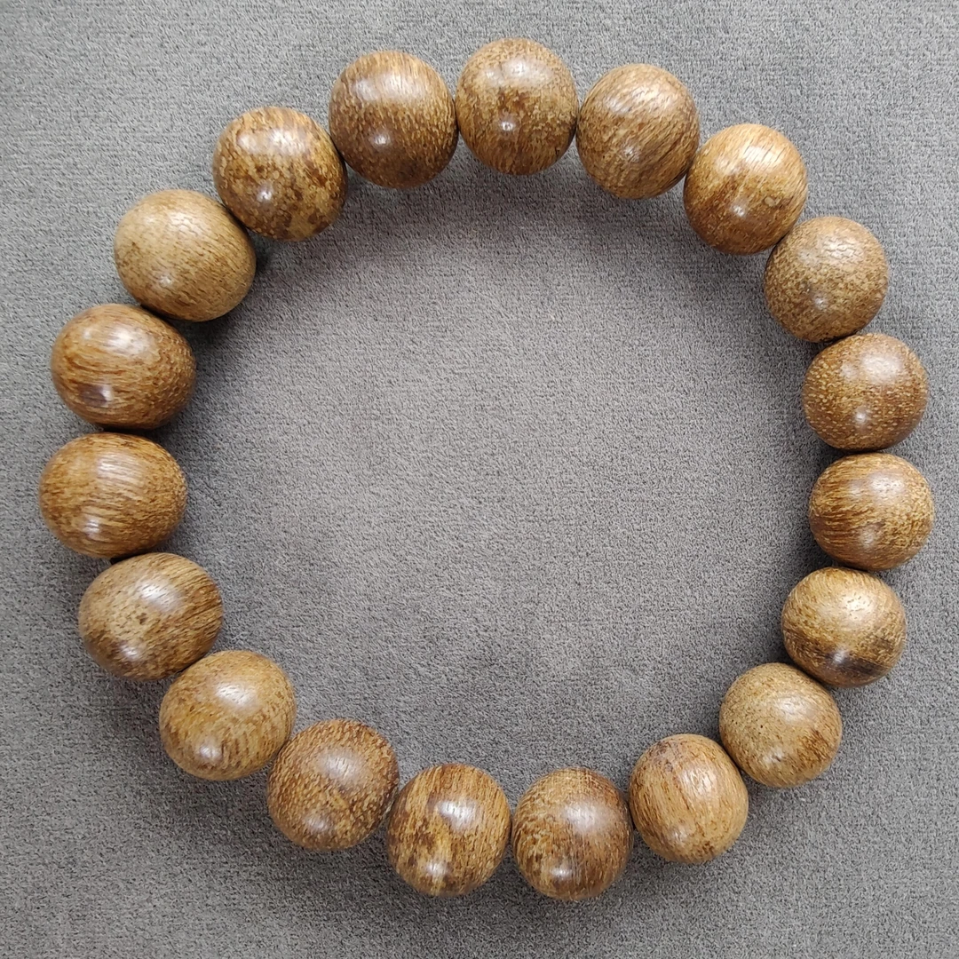 沉香安汶正区红土孤品（进阶款）沉香手串1.1C550圆单（8）多样性发1