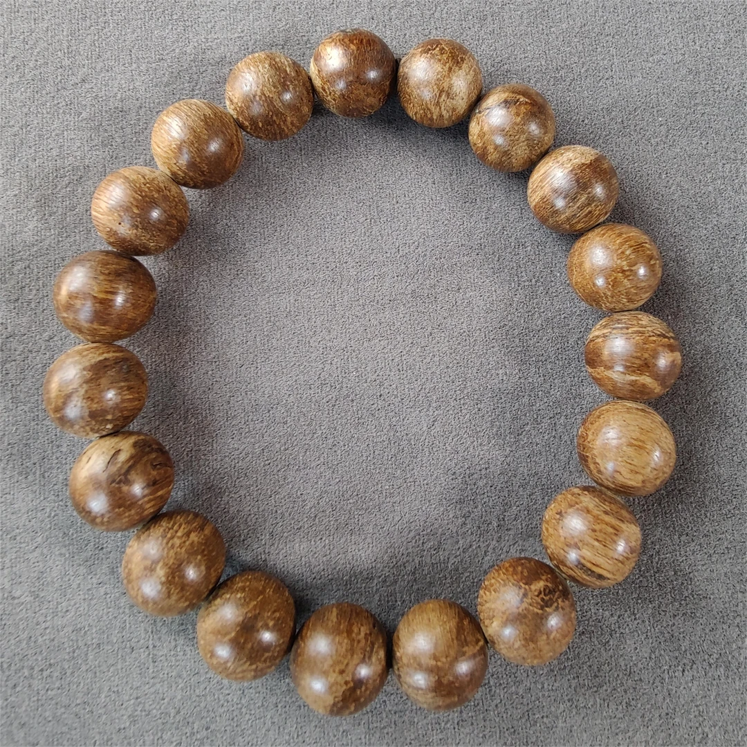 沉香历香安汶正区水格九五分沉沉香手串1.0C481圆单（11）多样性发1