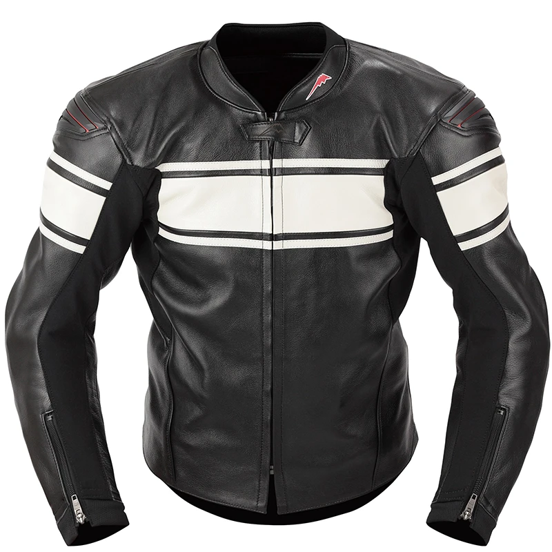 KUSHITANI富士山骑行服竞技皮衣运动款男赛道防水防风防摔K-0676