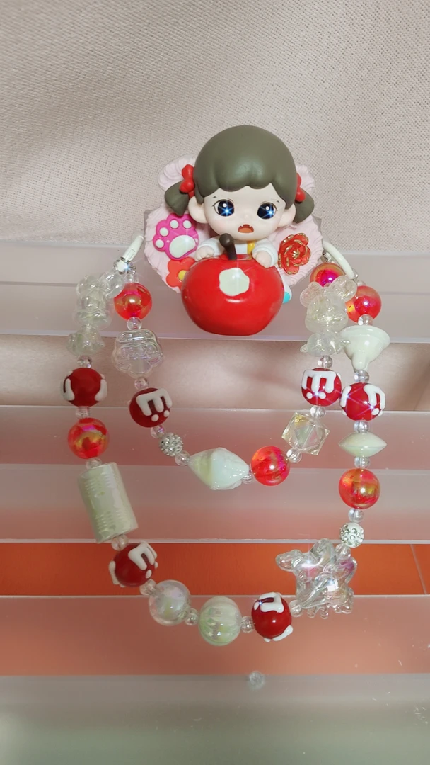 DIY链条奶油胶背夹