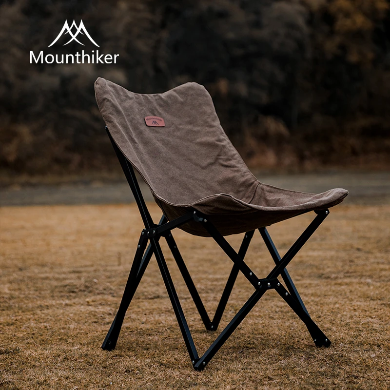 MOUNTAINHIKER/山之客户外露营凡牛加厚防滑收纳携带轻便蝴蝶椅