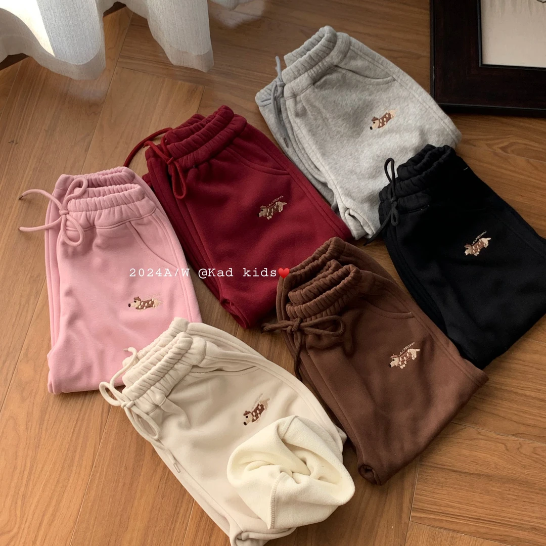 [清仓福利]K1287-加绒多色卫裤（420克）