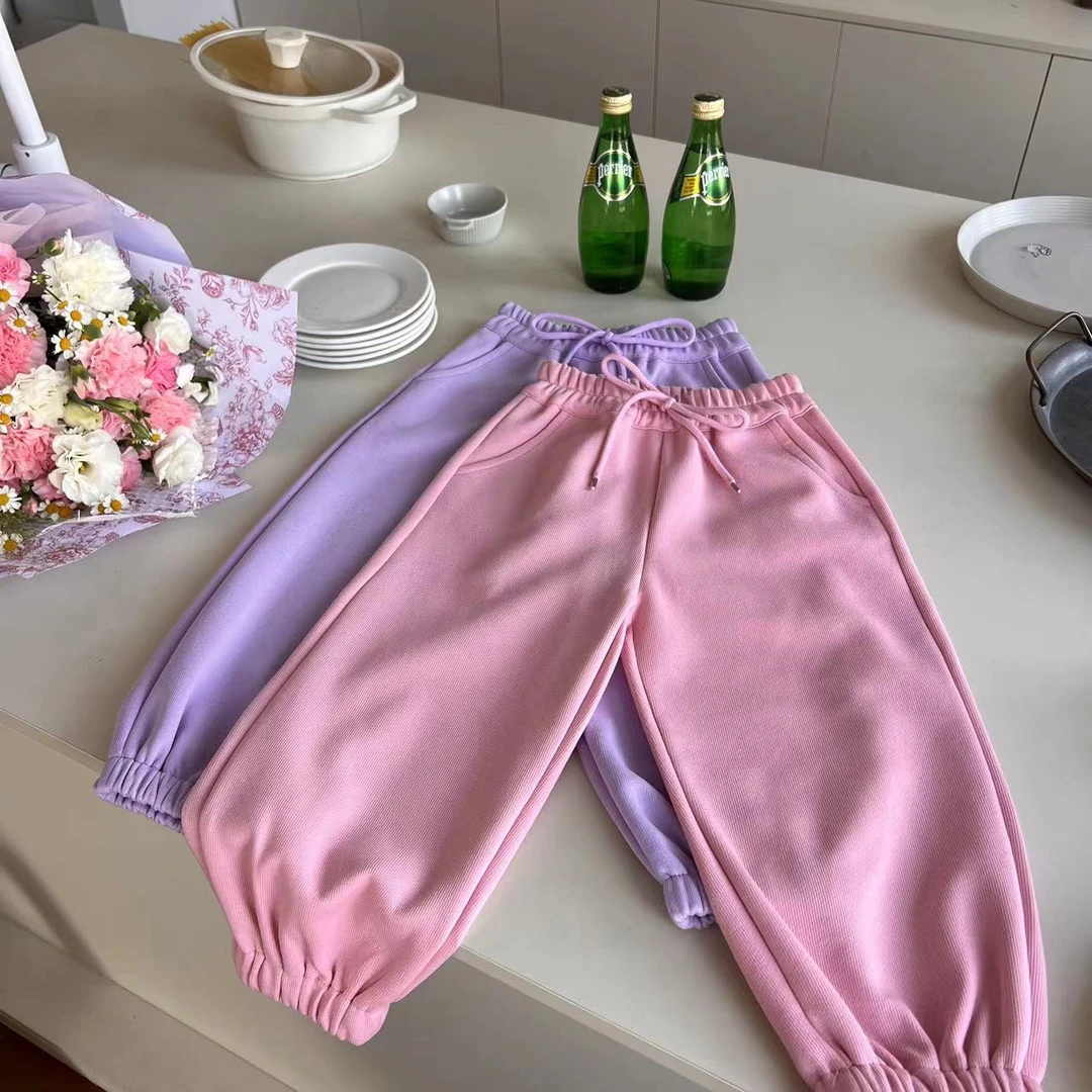 [断码清仓]S32081-春秋款 收口卫裤