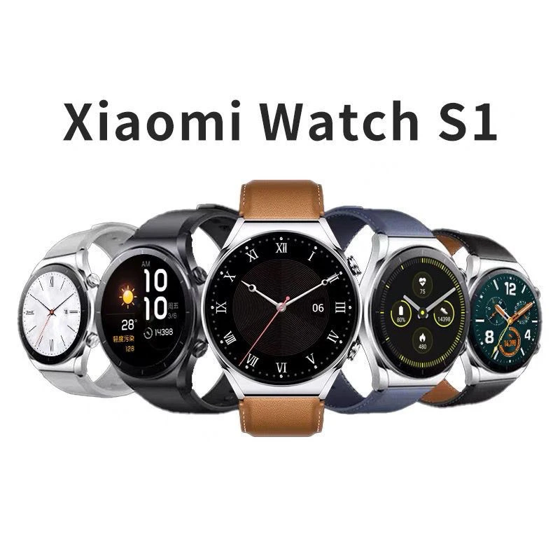 95新 Xiaomi/小米 小米WatchS1运动智能手表蓝牙通话多功能NFC