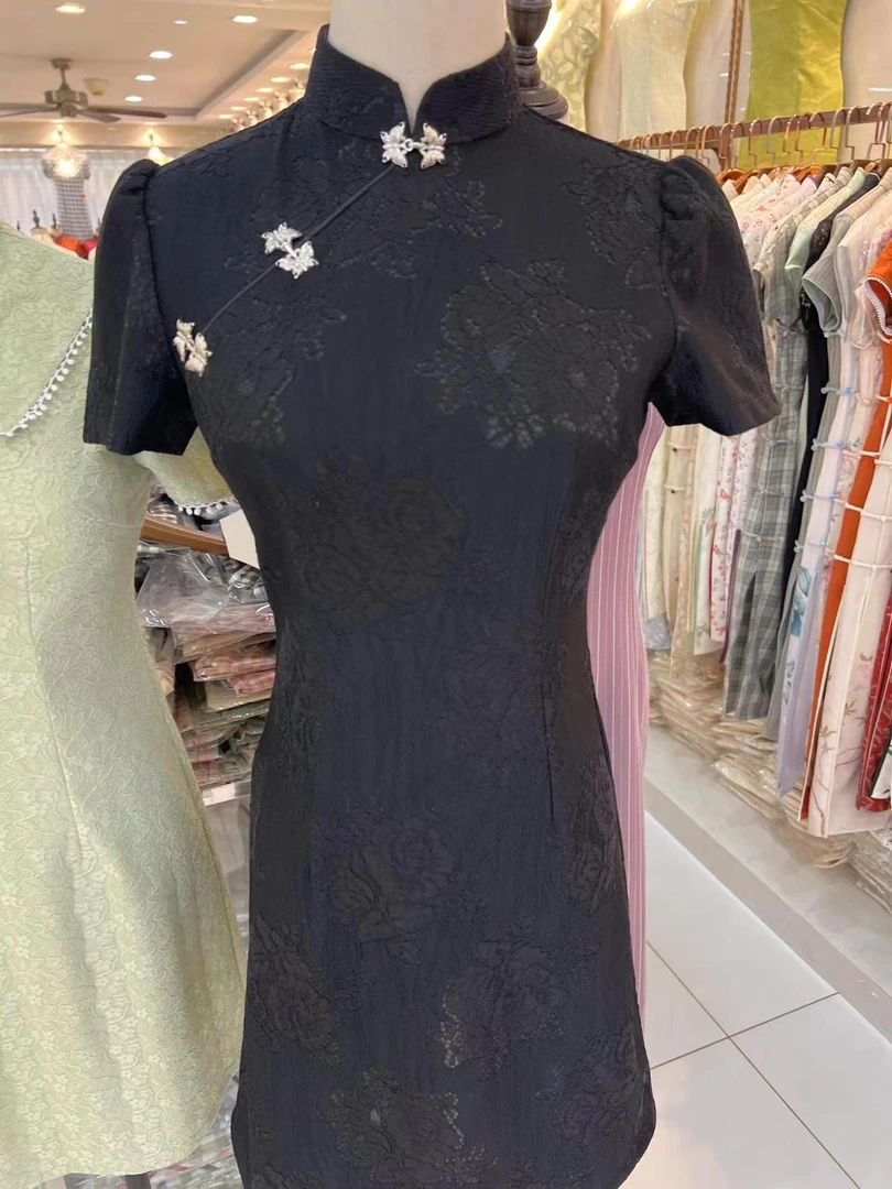 新中式旗袍显瘦气质高端新款夏旗袍多链接一物一拍需备注款式尺码