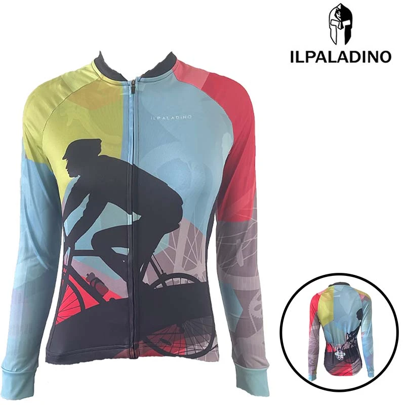 2024春夏秋冬新品【骑行剪影】男女长袖/马甲牛奶丝 抓绒骑行服