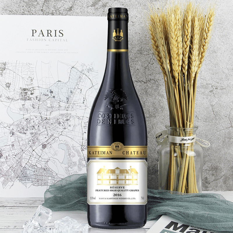 【中国生产】凯特伊曼窖藏干红葡萄酒（无礼盒）750ML*1