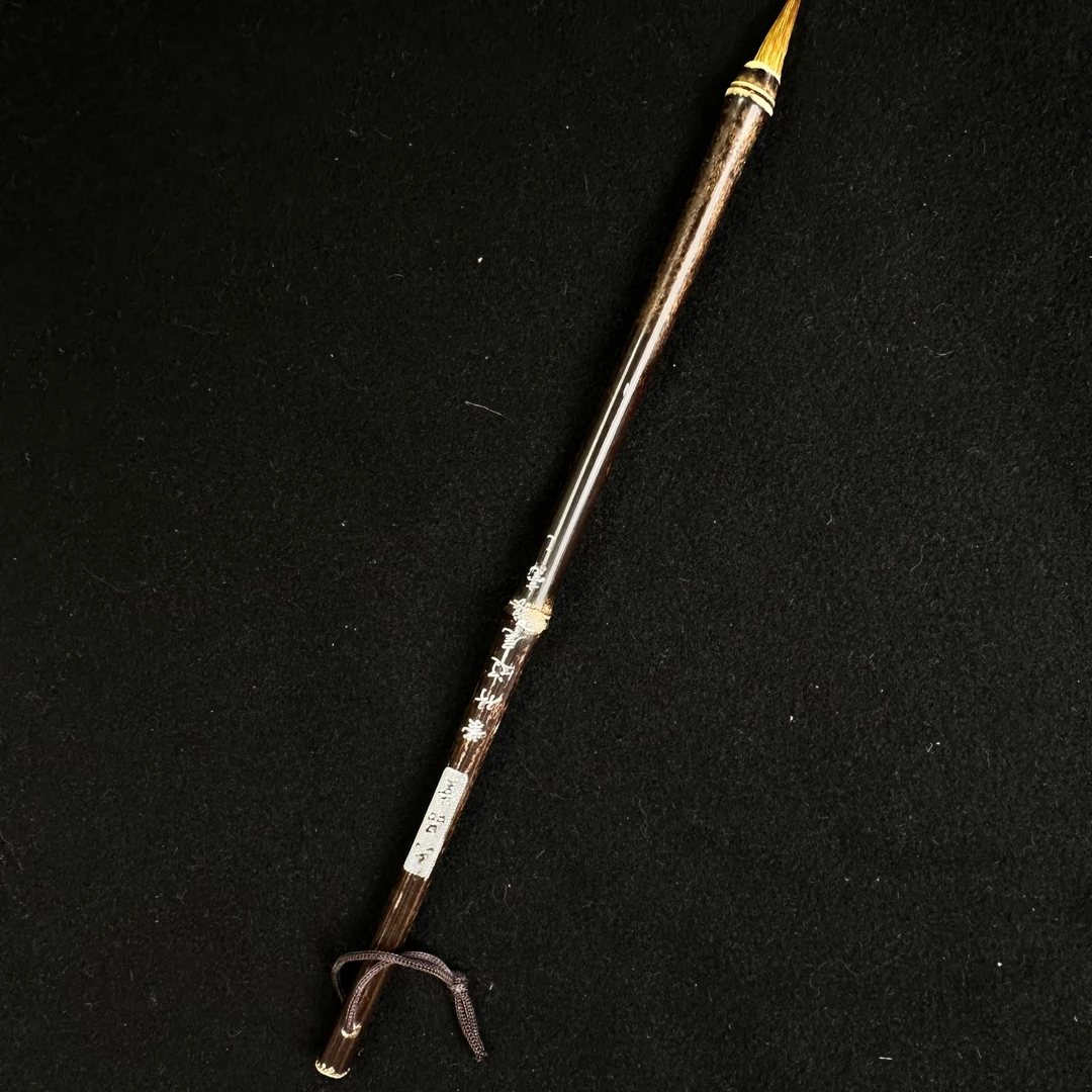 掌上碑帖毛笔直播专属 紫竹辽尾小楷毛笔狼毫专业初学专用