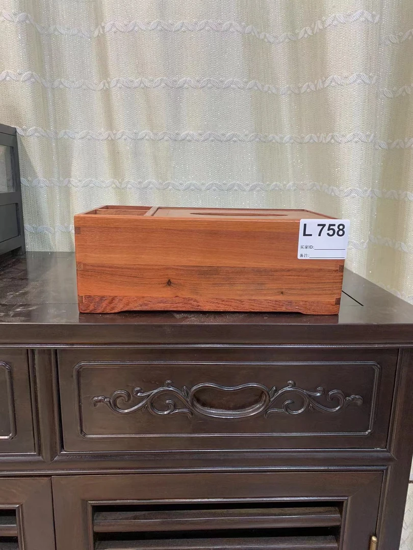 758纸巾盒红木用品简约家居礼品纸巾盒