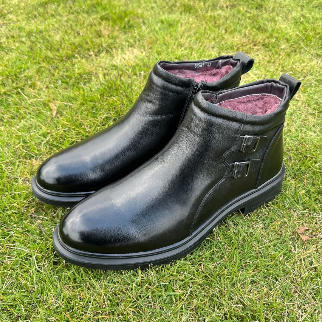 男士高帮马丁靴 Kala Hurum Yugluk Ayagh 短靴加绒保暖切尔西靴