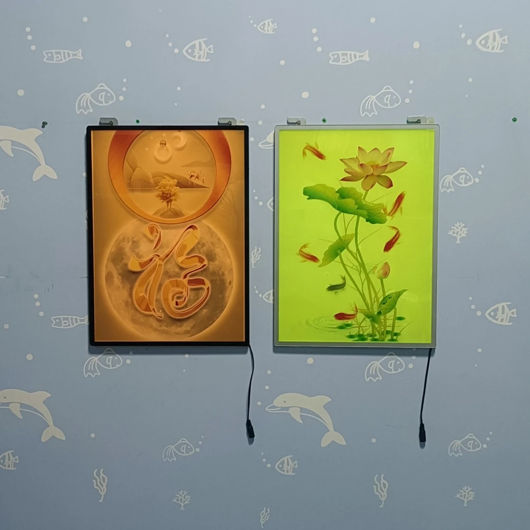 氛围夜光画发光画夜光画氛围画卧室书房走廊发光挂画精美订制订做