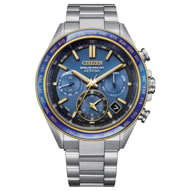 Citizen/西铁城光动能卫星对时男士腕表CC4054-68L