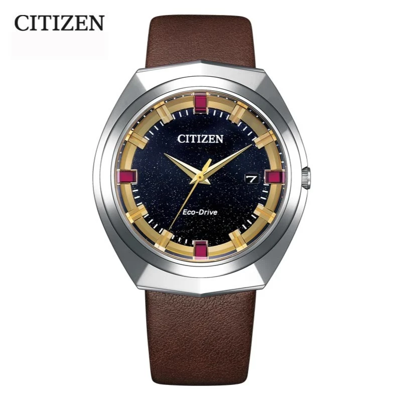 Citizen/西铁城光动能Eco-Drive系列皮表带限量款BN1010-05E