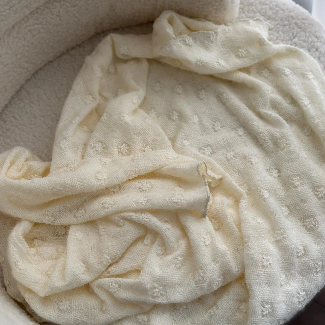 绒感蕾丝花朵」软糯气质！好品质内搭纯色显瘦针织长袖打底