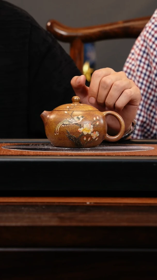 【闪购商品】紫砂茶壶YJB 柴烧 西施 300cc