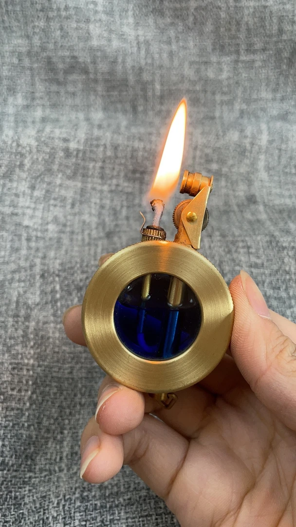 透明油仓煤油打火机