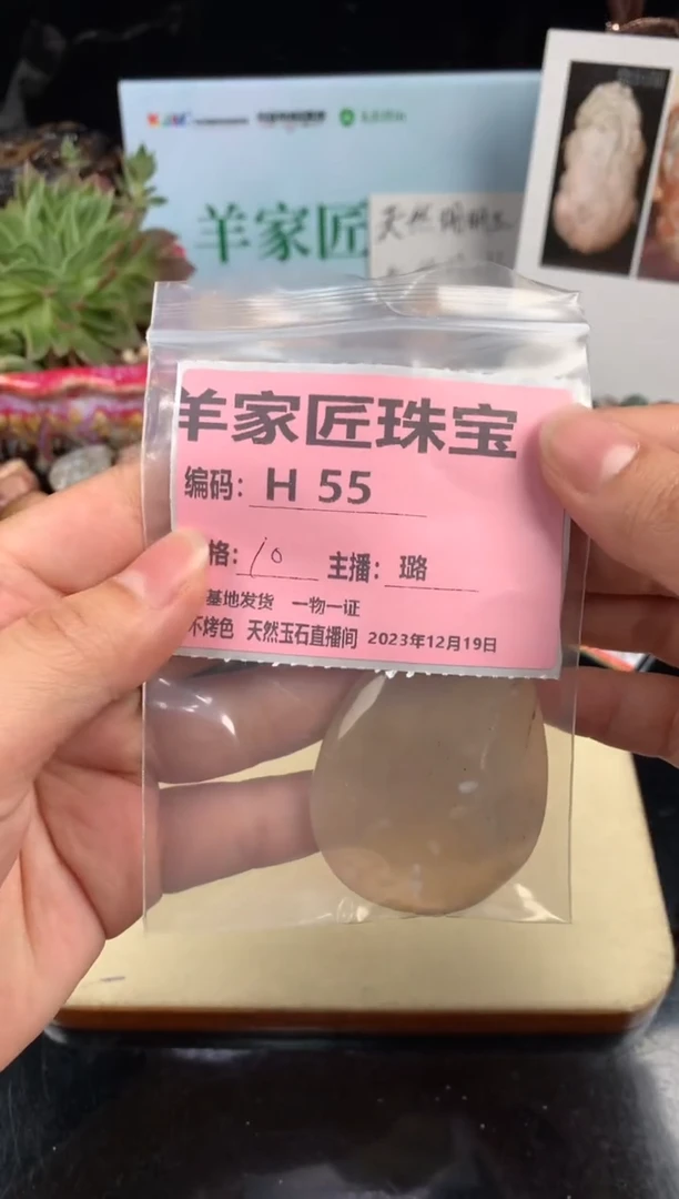 【闪购商品】石英质玉吊坠(不含链)未镶嵌H55