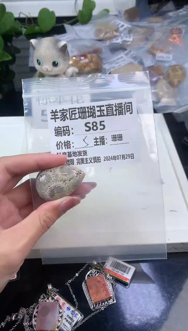 【闪购商品】硅化珊瑚(珊瑚玉)手镯未镶嵌S85