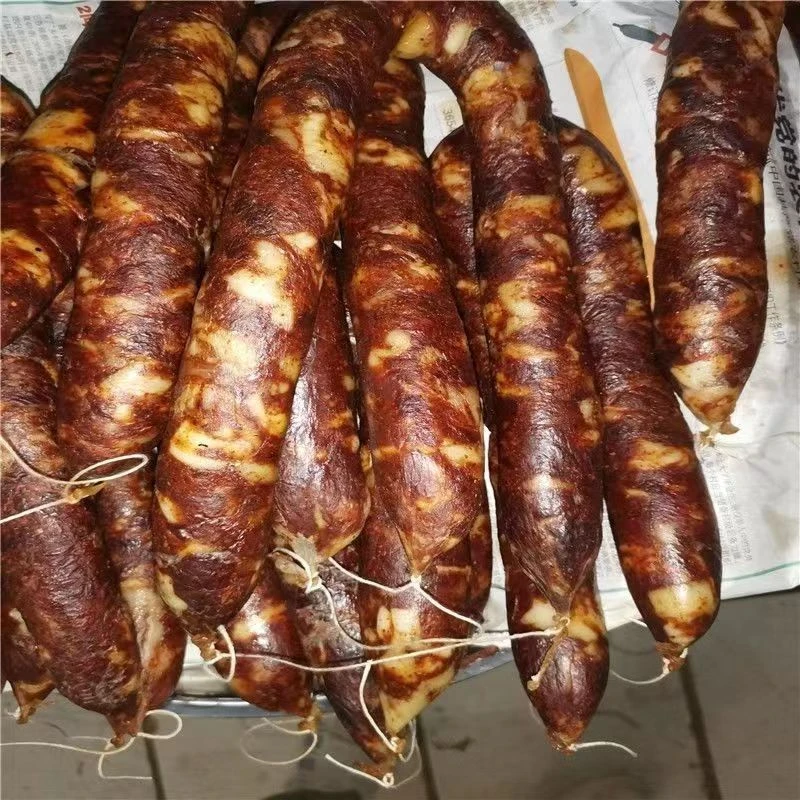 云南德宏正宗临沧特产耿马麻辣香肠手工肉肠100%纯肉烟熏腊肠包邮