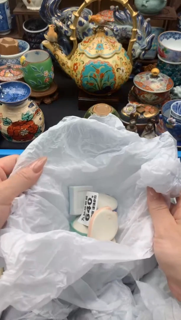【闪购商品】瓷片640号九姑娘工艺瓷器