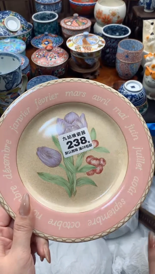 【闪购商品】瓷片238号九姑娘工艺瓷器