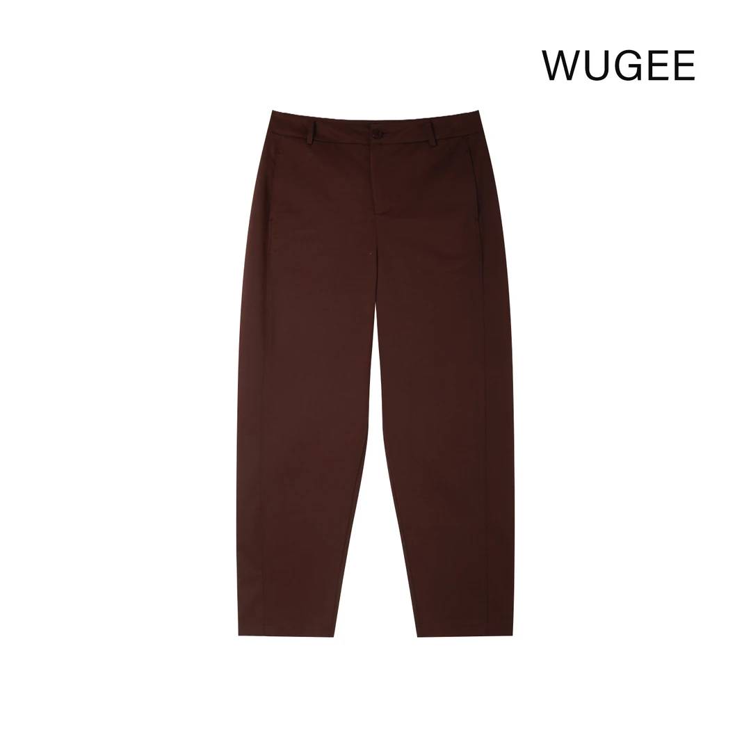 【WUGEE】镰刀裤秋季天丝棉欧版时尚百搭休闲裤显瘦百搭舒适