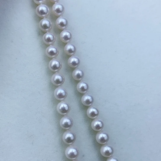 淡水珍珠颈饰银S925镶嵌➕8高品天女粉