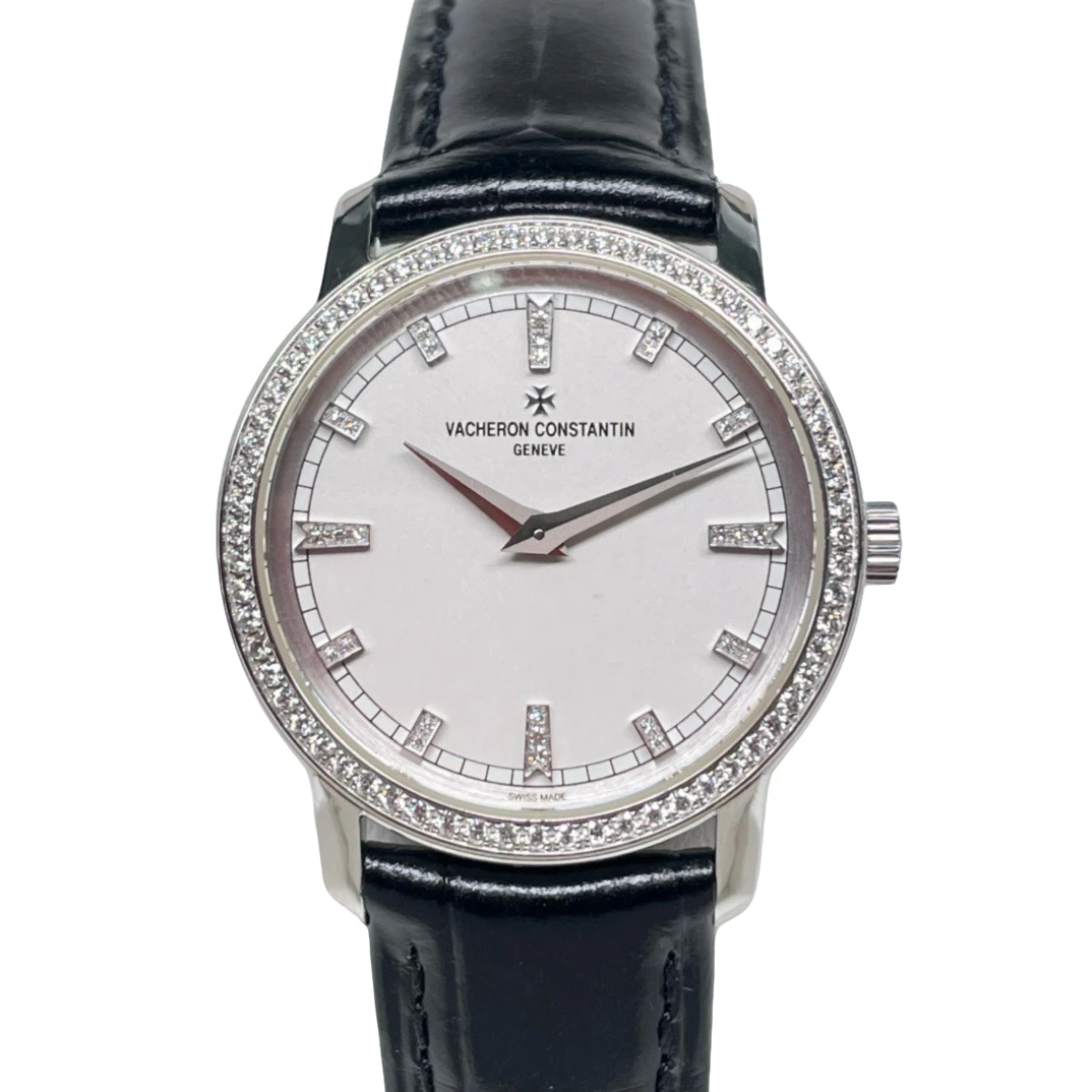 99新 Vacheron Constantin/江诗丹顿 传袭系列25558 18k白金30mm