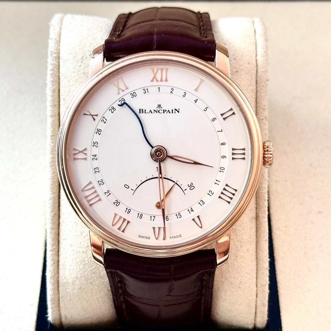 99新 Blancpain 宝珀经典6653腕表 40mm自动机械折单1拍下不发