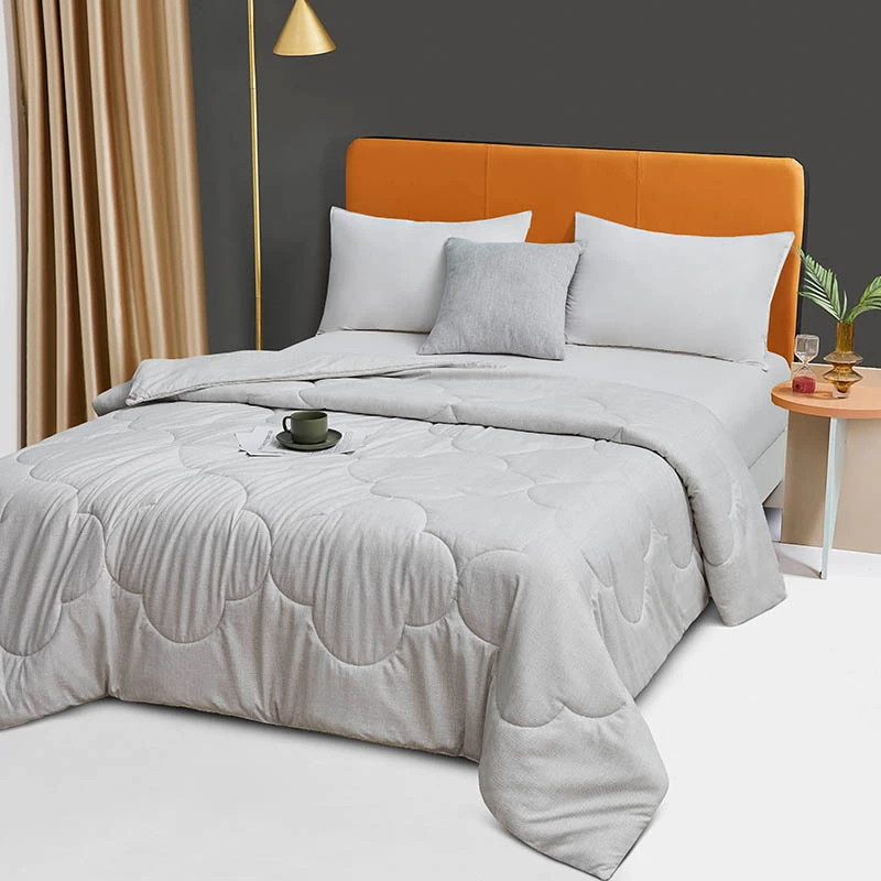 【红豆家纺】法式情语桑蚕丝被家用简约亲肤夏被冬被芯200*230cm