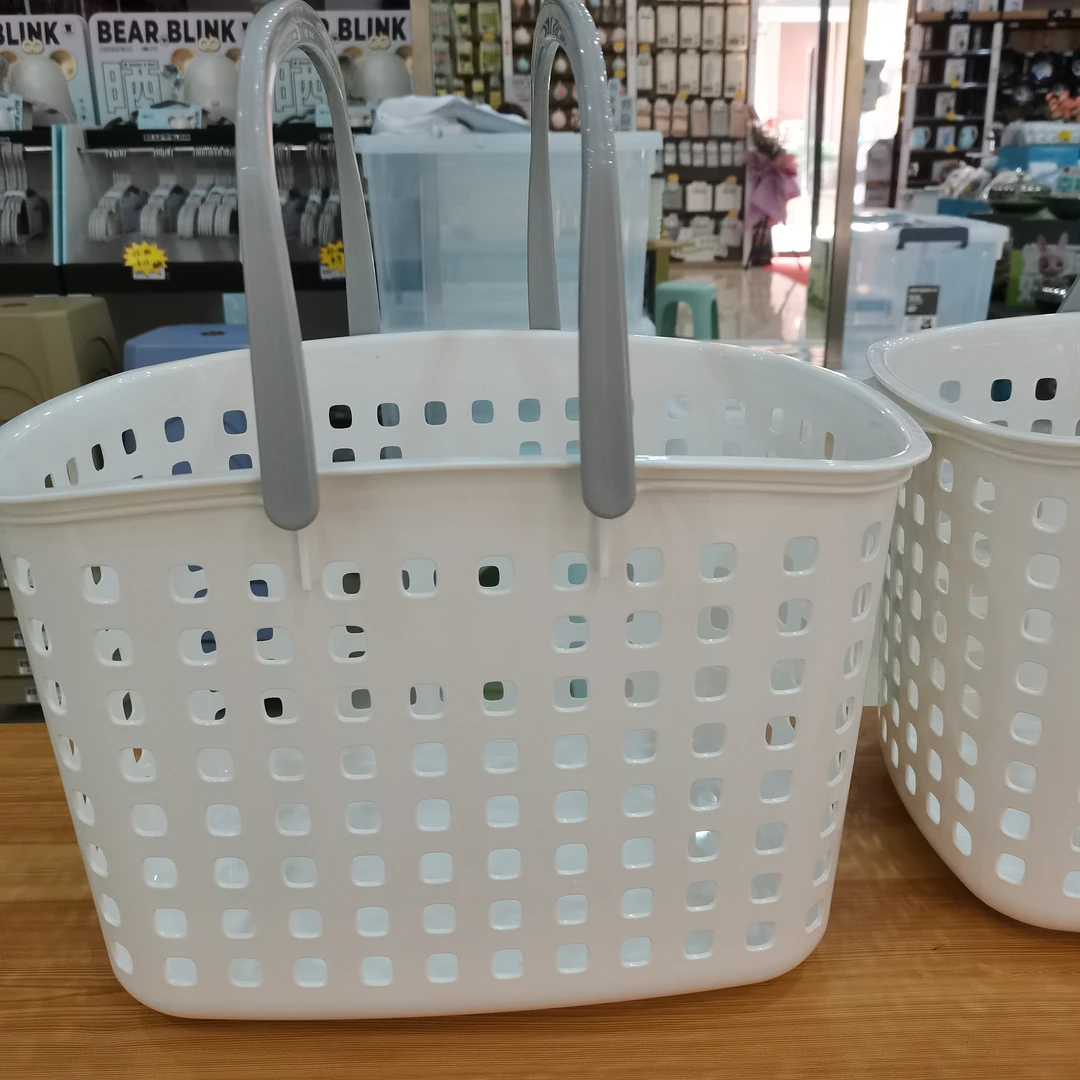 8019超市篮购物篮手提篮尺寸42.5-31.5*26cm