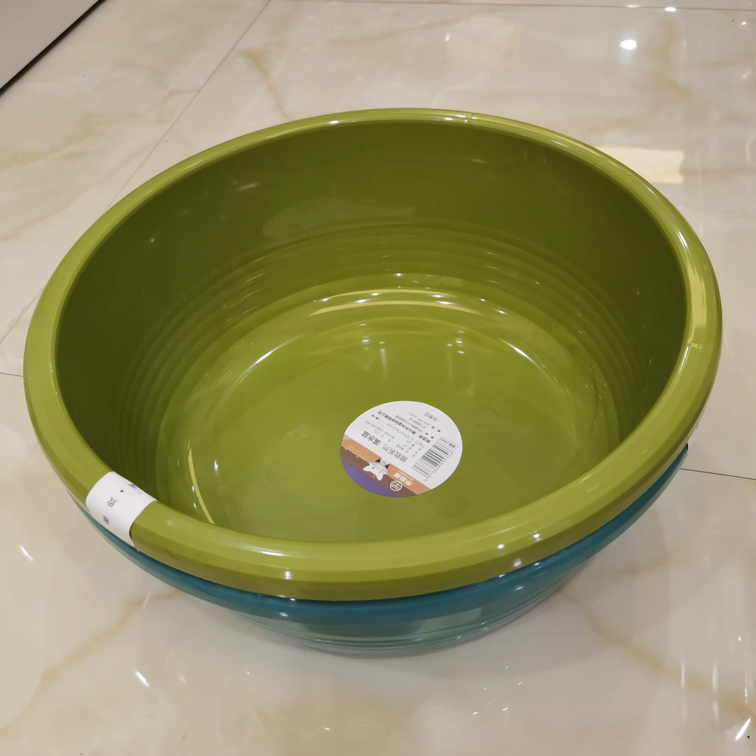 2342   加厚水盆微瑕品41.5*32*16.5cm15L