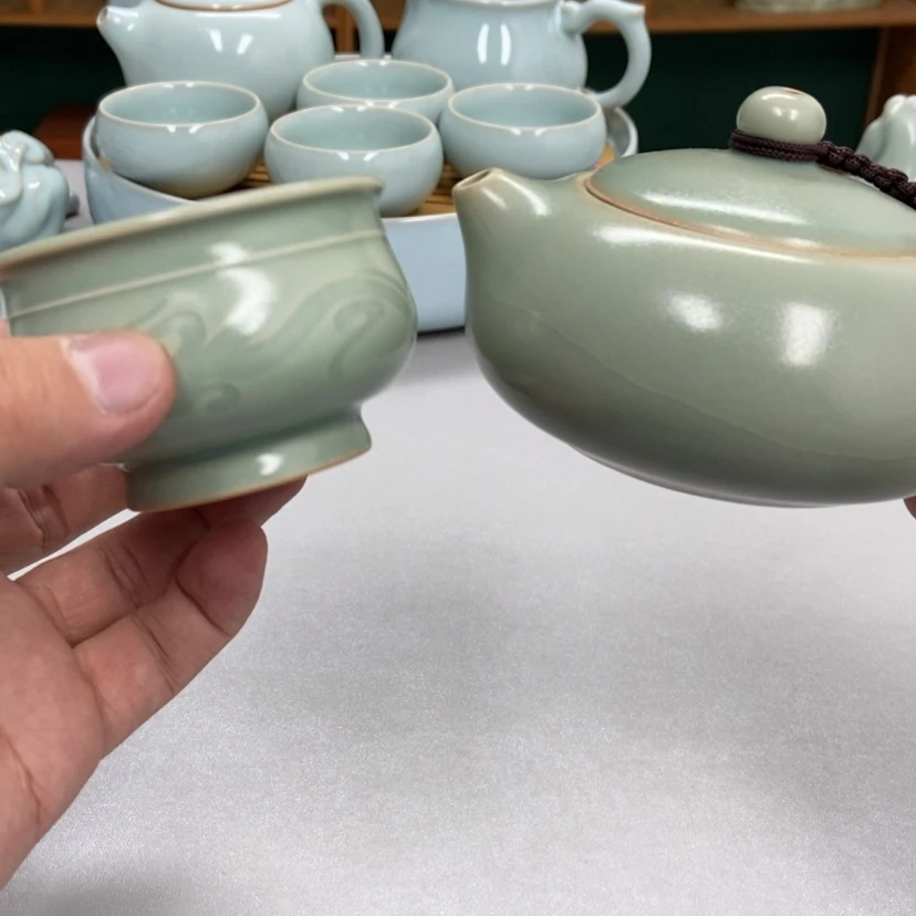 【闪购商品】瓷踏**青拍一发二